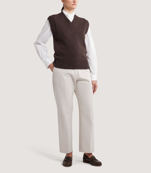 Purdey Women's Islay British Outdoor Vest In Walnut