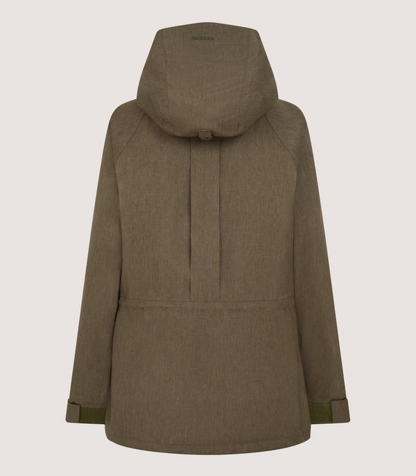 Purdey Women's Technical Lancashire Field Coat In Drab