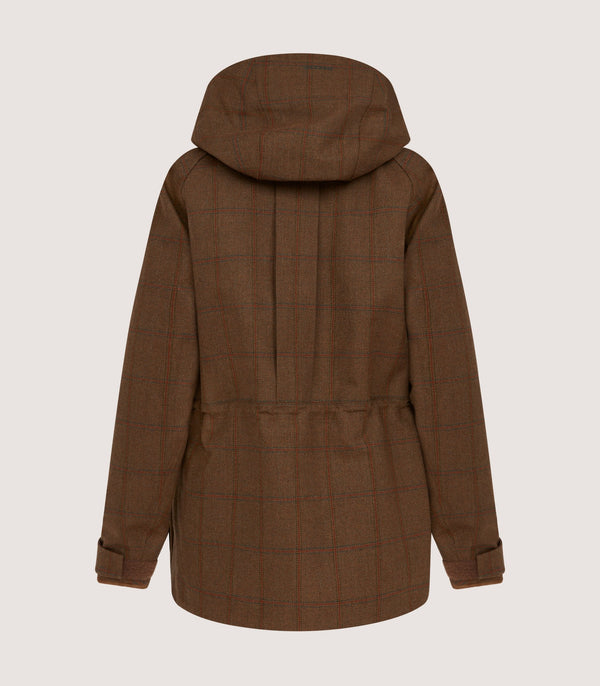 Purdey Women's Technical Tweed Lancashire Field Coat In Lomond