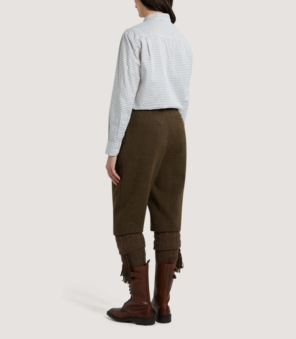 Purdey Women's Tweed Shooting Breek With Storm Cuff In Oakley