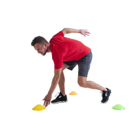 Pure 2improve 20 Piece Team Neon Cones Set