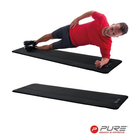 pure 2improve NBR Mat (black with eyelets)