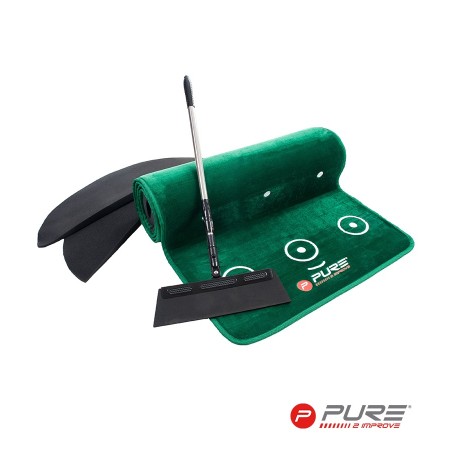 Pure 2improve Putting Mat With Broom