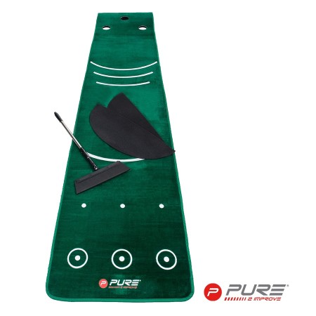 Pure 2improve Putting Mat With Broom