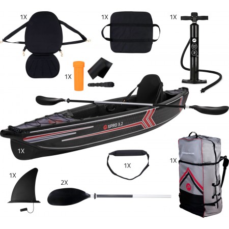 Pure 2improve Pure Drop Stitch Kayak For One Person - Complete Set