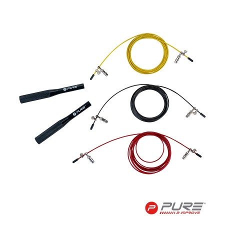 pure 2improve Weighted Jump Rope with Interchangable Ropes