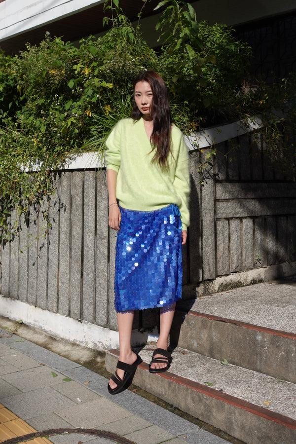 Pure Cashmere Nyc [MJ Collection]Brushed Cashmere V Neck Sweater