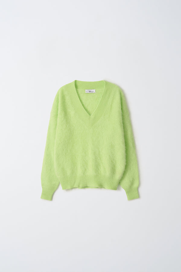 Pure Cashmere Nyc [MJ Collection]Brushed Cashmere V Neck Sweater