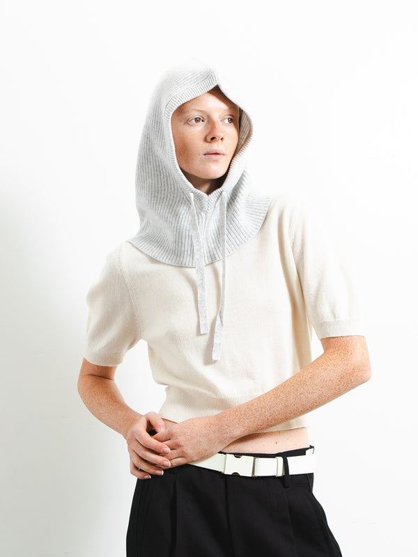 pure cashmere nyc Balaclava_Grey