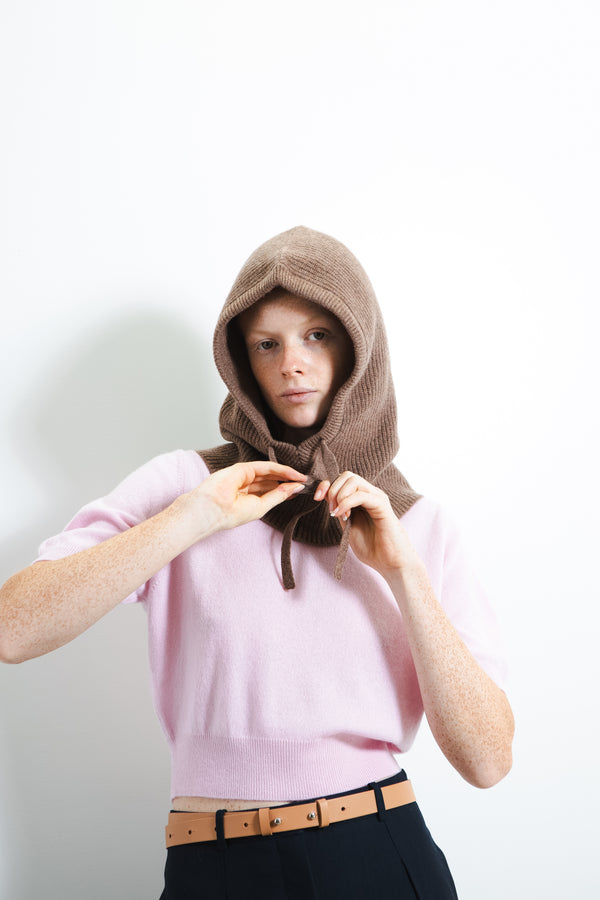 Pure Cashmere Nyc Balaclava_Mocha