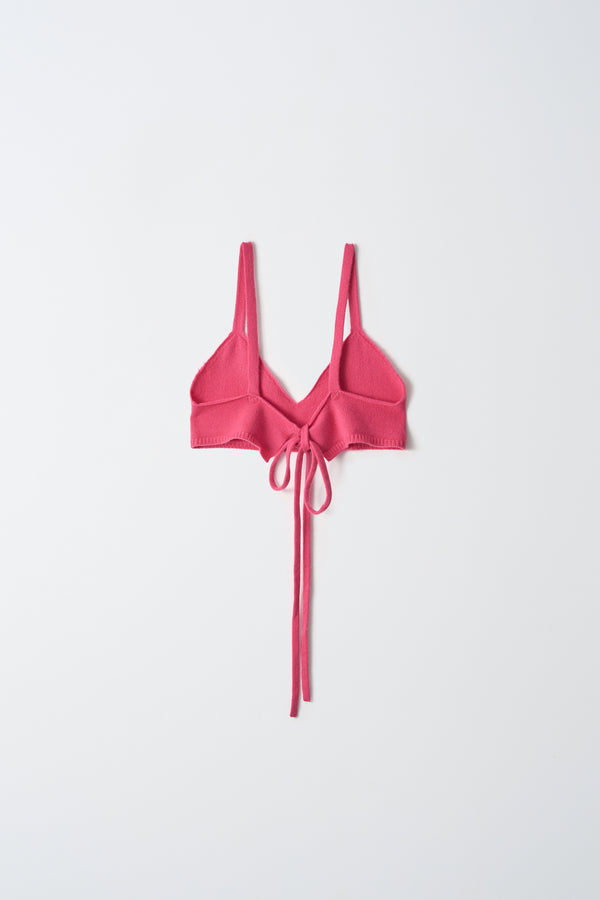 Pure Cashmere Nyc Bustier_Hot Pink