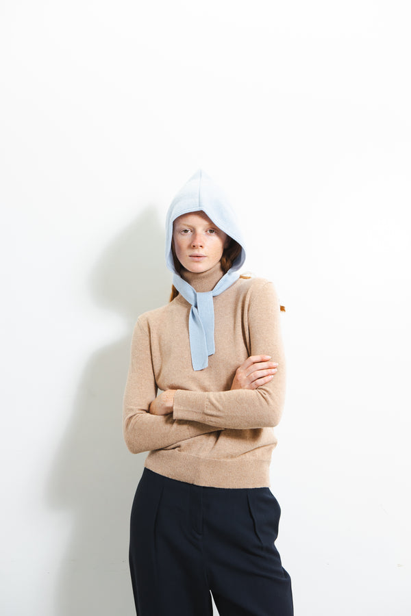 Pure Cashmere Nyc Cashmere Bonnet_Baby Blue