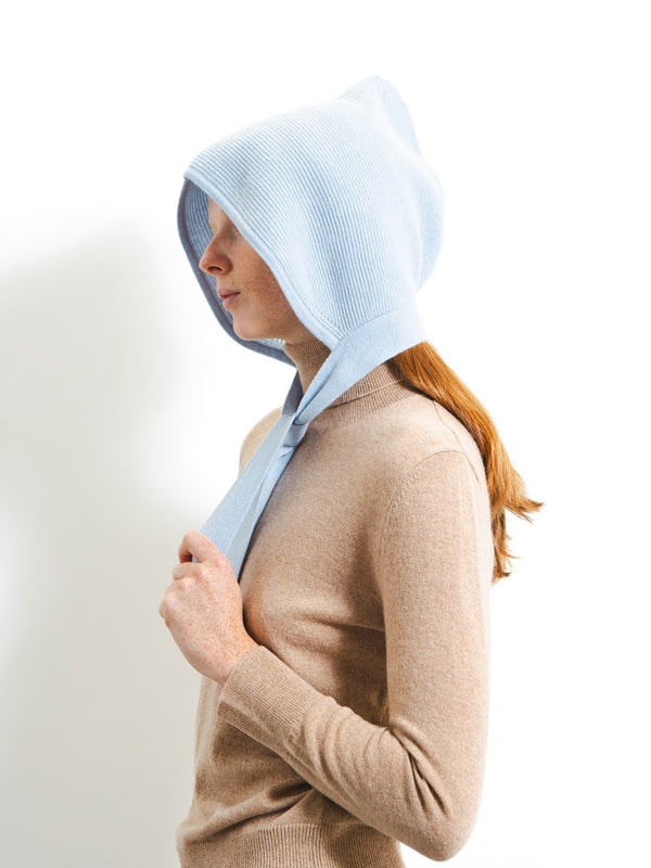 pure cashmere nyc Cashmere Bonnet_Baby Blue