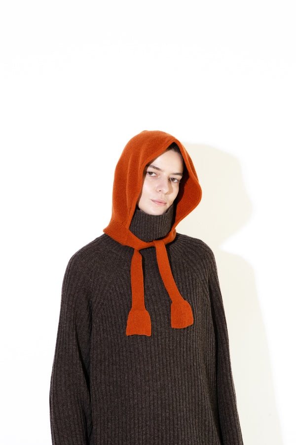 Pure Cashmere Nyc Cashmere Bonnet_Brick