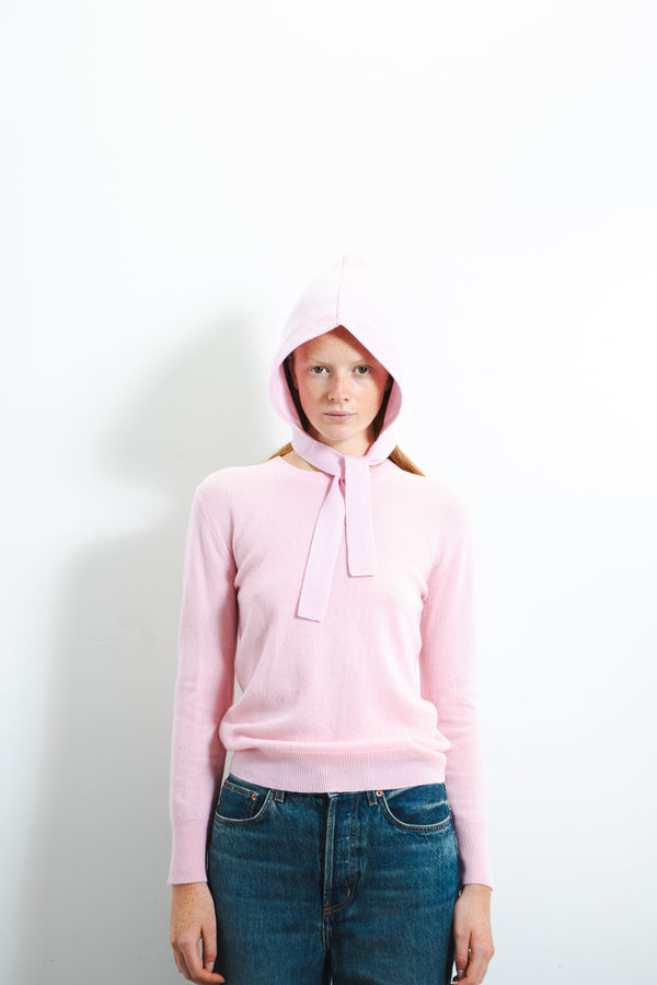 Pure Cashmere Nyc Cashmere Bonnet_Pink Blush