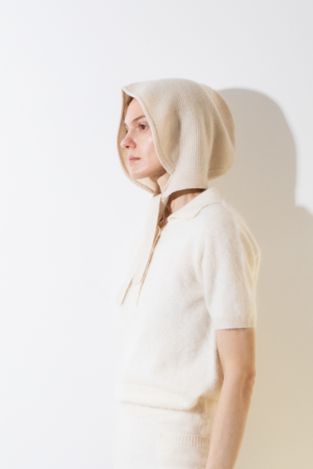 Pure Cashmere Nyc Cashmere Bonnet_Vintage White