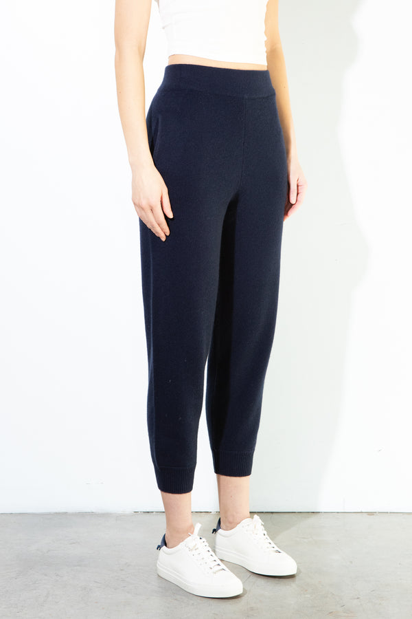 Pure Cashmere Nyc Jogger Pants_Dark Navy