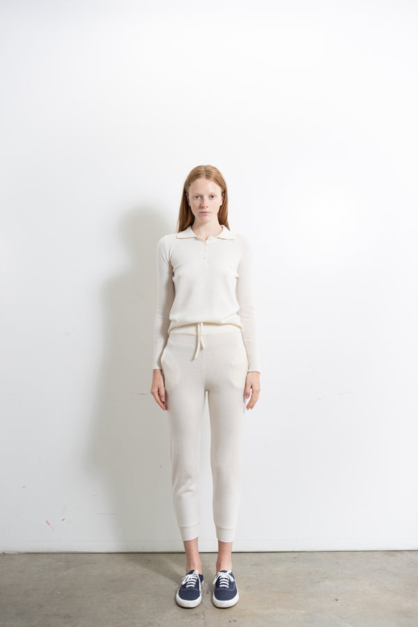Pure Cashmere Nyc Jogger Pants_Ivory