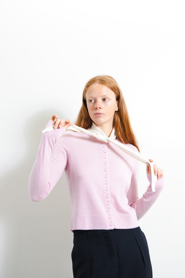 Pure Cashmere Nyc MINI SCARF_Ivory