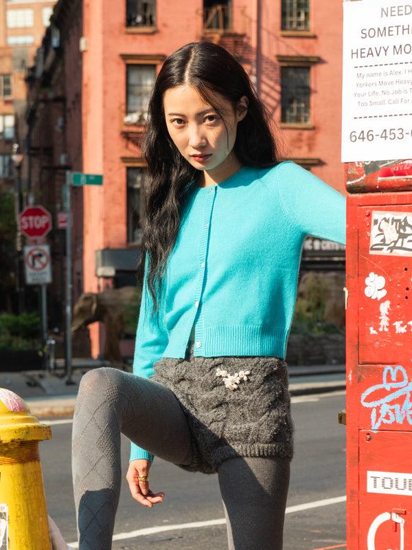 Pure Cashmere Nyc [MJ Collection]Crop Cardigan