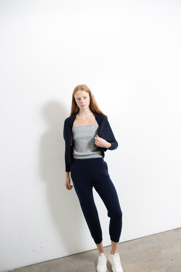 Pure Cashmere Nyc Shrug Cardigan_Dark Navy