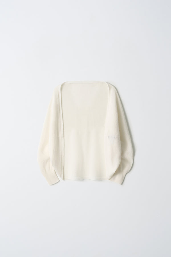 Pure Cashmere Nyc Shrug Cardigan_Ivory