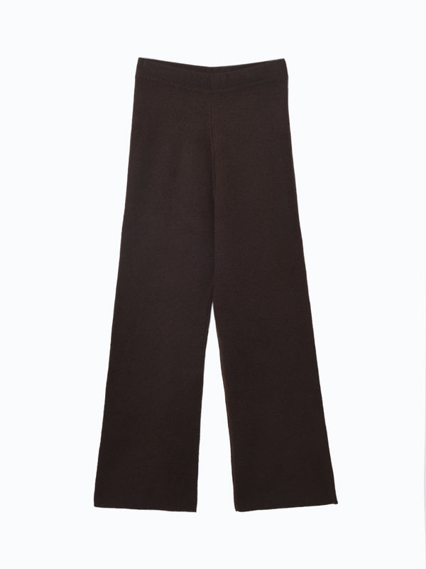 Pure Cashmere Nyc Straight Fit Pants_Brown
