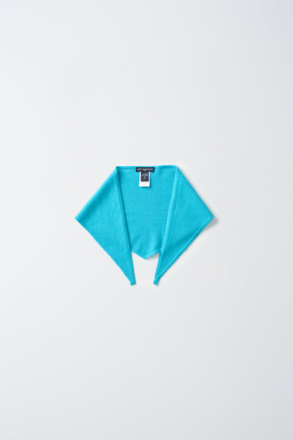 Pure Cashmere Nyc TRIANGLE SCARF_French Blue
