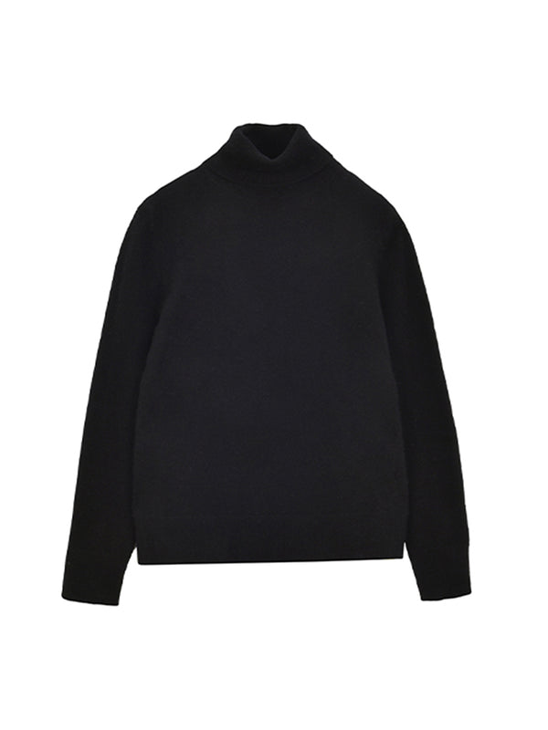 Pure Cashmere Nyc Turtleneck Sweater_Black
