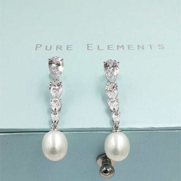 Pure Elements CELEBRATION PEARL EARRINGS