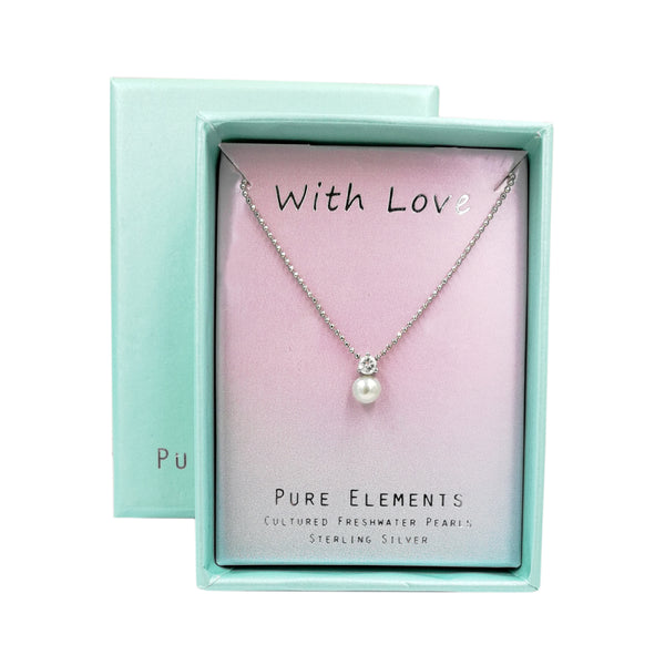 Pure Elements CHERISH PEARL PENDANT - FOR GIRLS
