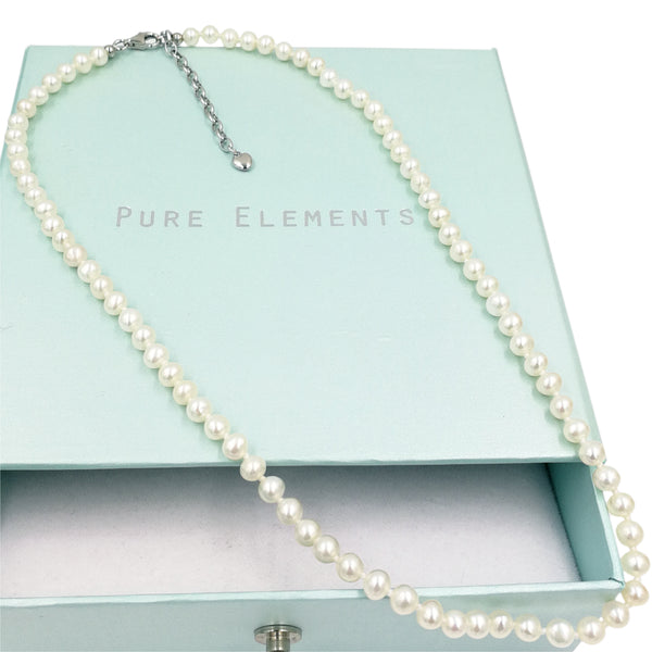 Pure Elements DAINTY PEARL NECKLACE