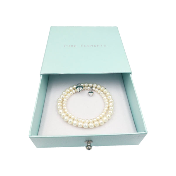 Pure Elements EMBRACE PEARL BRACELET SET