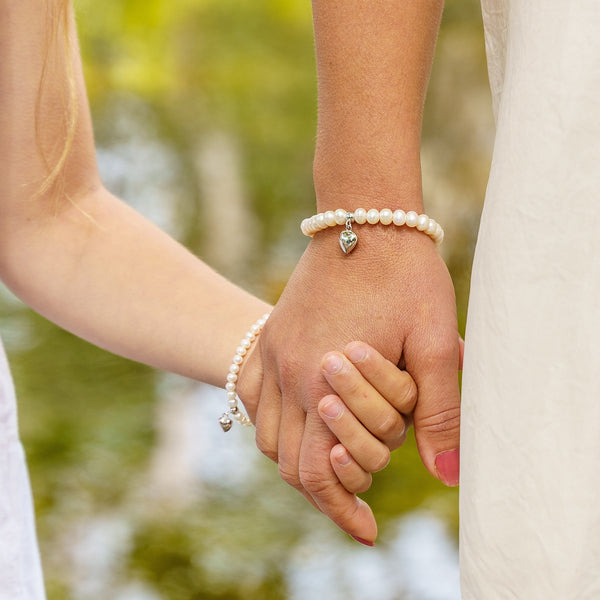 pure elements EMBRACE PEARL BRACELET SET