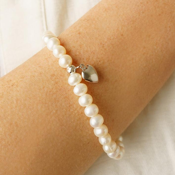 pure elements EMBRACE PEARL BRACELET