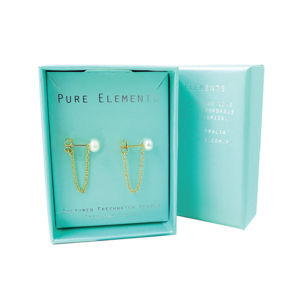 Pure Elements EMBRACE PEARL EARRINGS