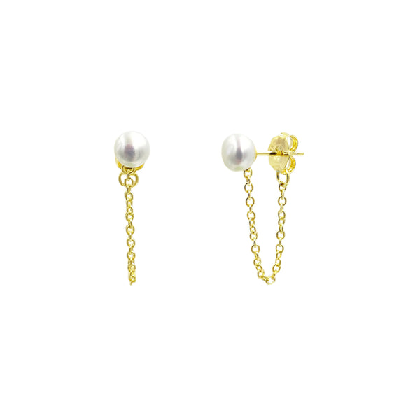 Pure Elements EMBRACE PEARL EARRINGS