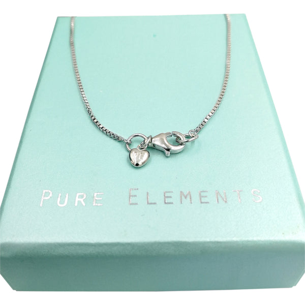 Pure Elements HEXAGON MOTHER OF PEARL PENDANT