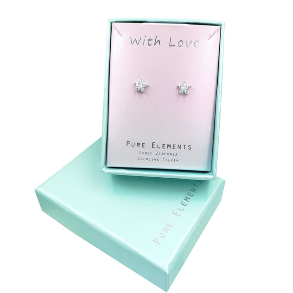 Pure Elements HUGS & KISSES STUDS