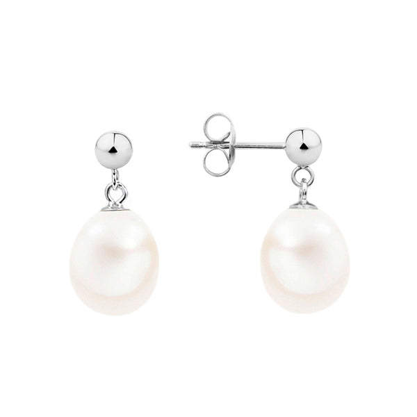 Pure Elements JULIET DROP PEARL EARRINGS