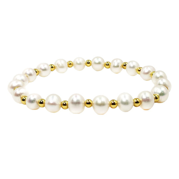 Pure Elements LET YOUR LIGHT SHINE PEARL BRACELET