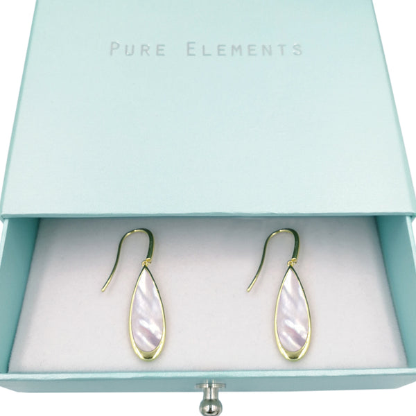 Pure Elements LUXE MOTHER OF PEARL EARRINGS