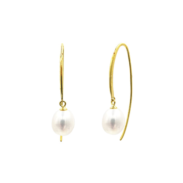Pure Elements SCULPTURED HOOK EARRINGS