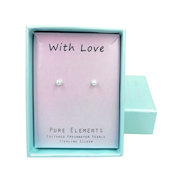 Pure Elements SEED PEARL STUDS
