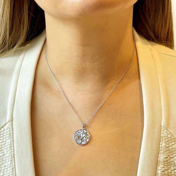 pure elements TREE OF LIFE PENDANT