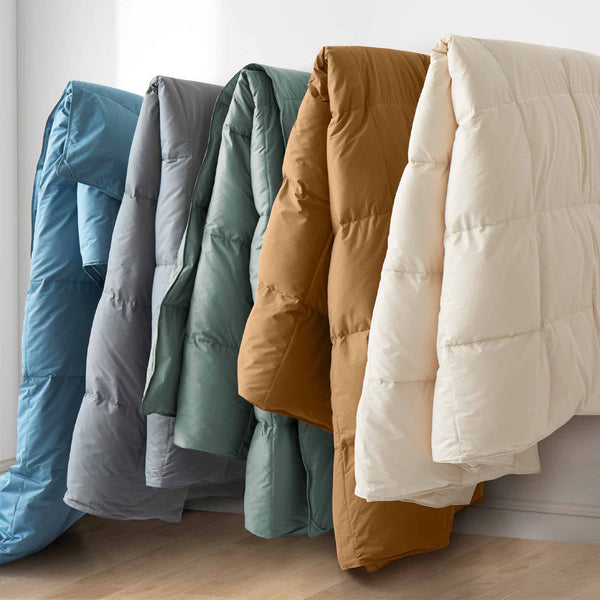 puredown All Season Organic Cotton Down & Feather Comforter