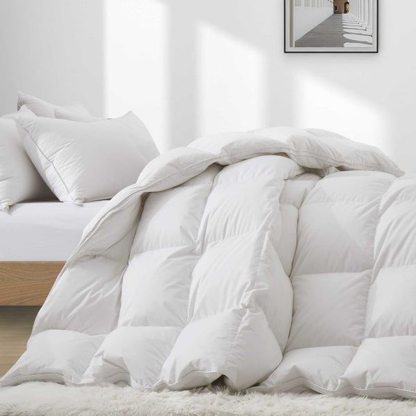 Puredown Made In Germany 800 Fill Power European White Down Comforter