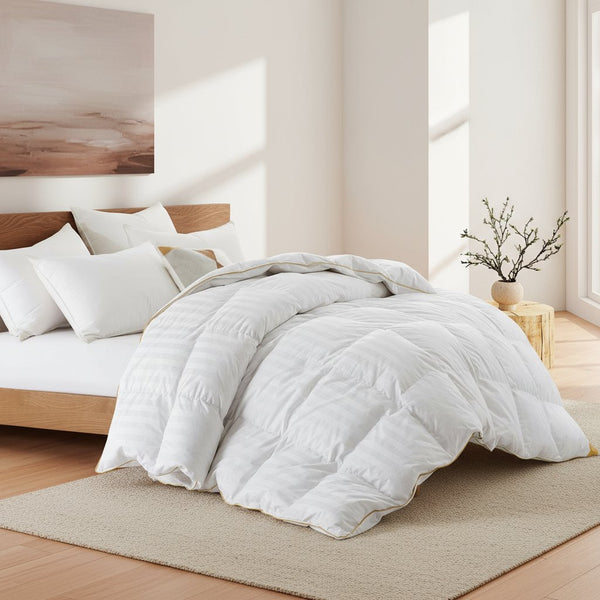 Puredown Made In Germany All Season Goose Down Feather Comforter