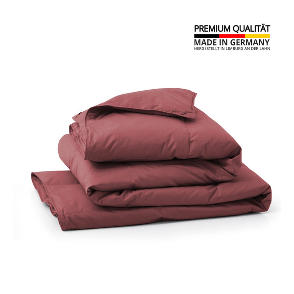puredown Made in Germany All Season Organic Cotton Down & Feather Comforter