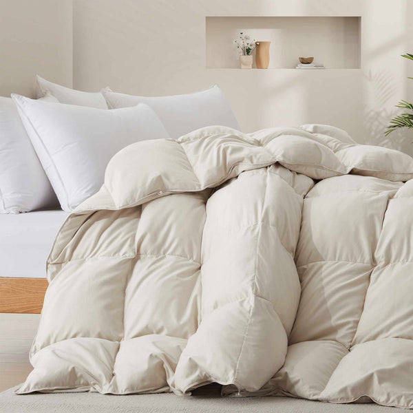 Puredown Goose Feather And Down Comforter